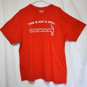 Funny Dad Shirt Dad Joke Graphic T-Shirt Handyman Humor Tee Size XL